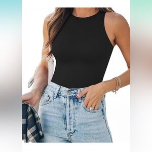 NWOT Mangopop Women's Bodysuit Tank Top